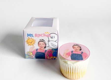 Cupcake Box WITH CUPCAKE:  Ms Rachel Inspired