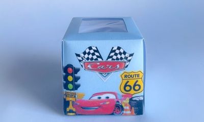 Cupcake Boxes WITH CUPCAKE:  Speedy Racers