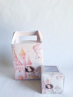 Party Pack Box WITH matching cupcakes: Tiara Time