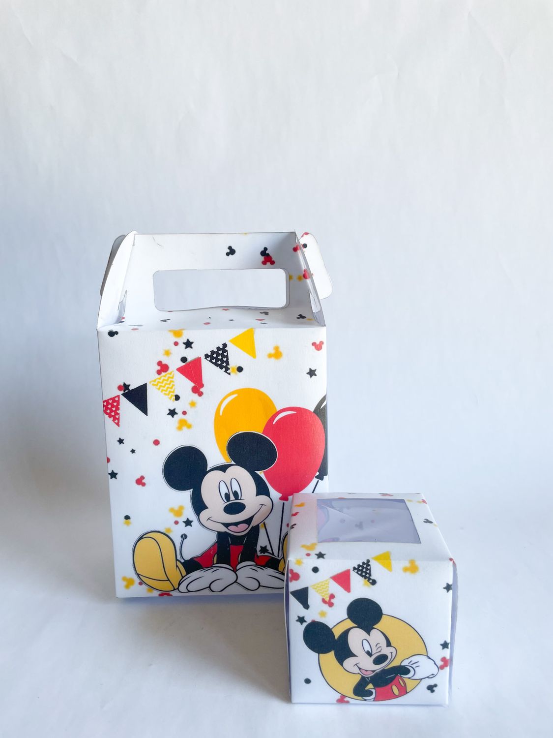 Party Pack Box WITH matching cupcakes: Mickey Mouse Inspired
