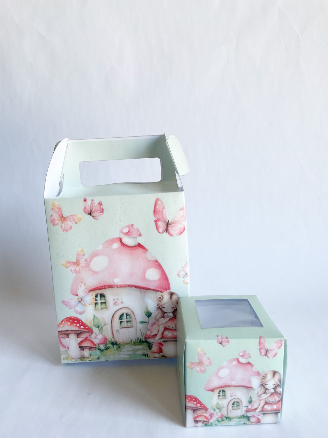 Party Pack Box WITH matching cupcakes: Fairy Garden