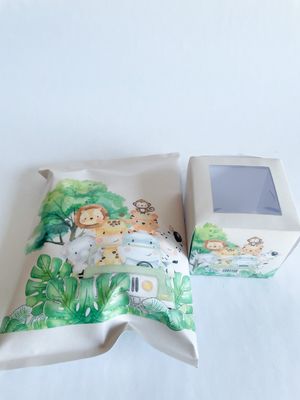 Party Pack Bag WITH matching Cupcake: Sweet Safari