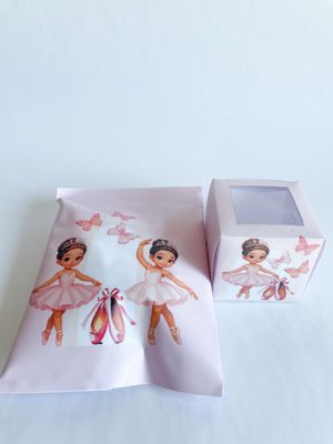 Party Pack Bag WITH matching Cupcake: Ballerina