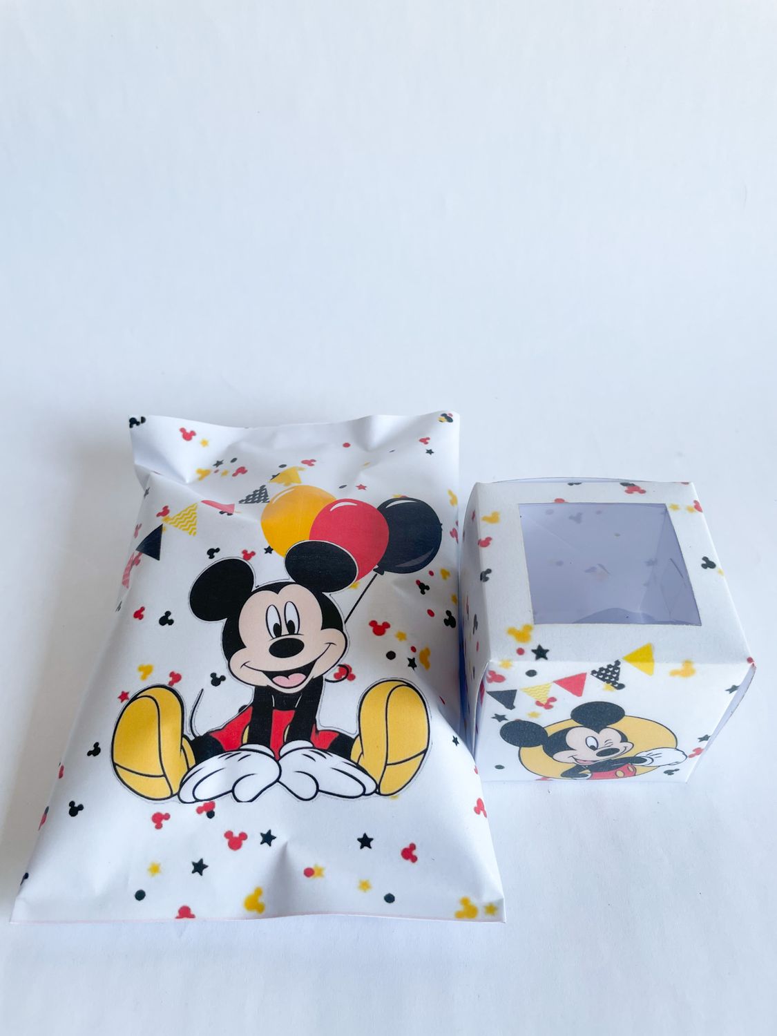 Party Pack Bag WITH matching Cupcake: Mickey Mouse inspired