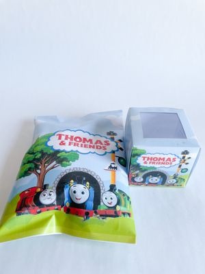 Party Pack Bag WITH matching Cupcake: Thomas the Engen Inspired