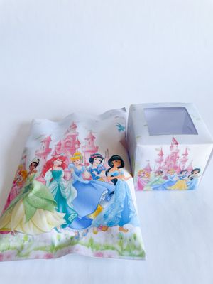 Party Pack Bag WITH matching Cupcake: Royal Princess Inspired