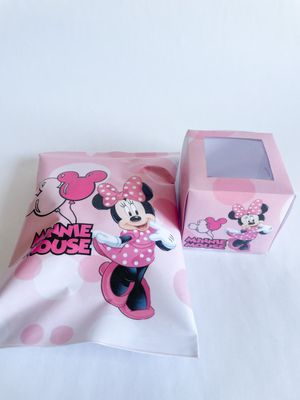 Party Pack Bag WITH matching Cupcake: Minnie Mouse Inspired