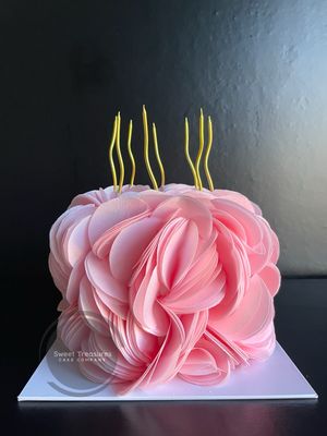 Wafer Paper Single tier Cake