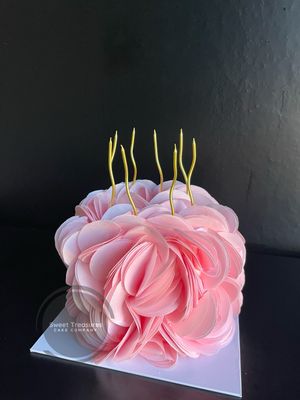 Wafer Paper Single tier Cake