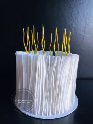 Wafer Paper Single tier Cake