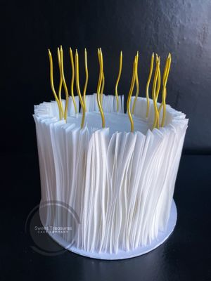 Wafer Paper Single tier Cake