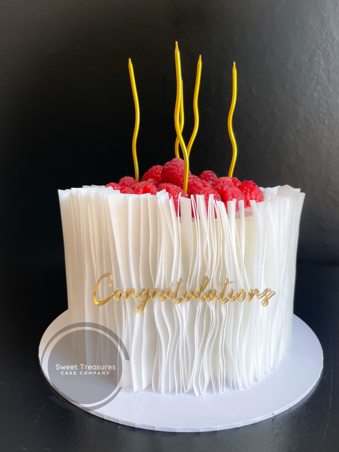 Wafer Paper Single tier Cake