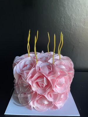 Wafer Paper Single tier Cake