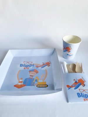 Disposable Tableware: Blippi Inspired
