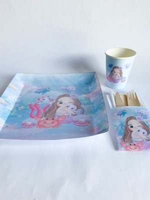 Disposable Tableware: Mermaid Dreams