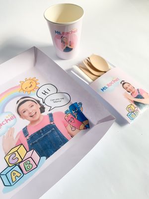 Disposable Tableware: Ms Rachel Inspired