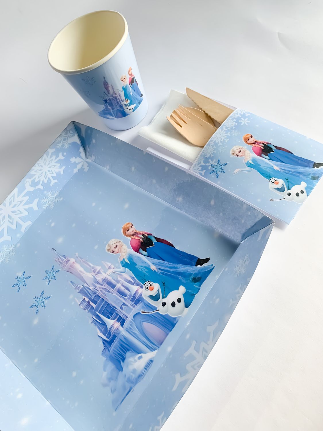 Disposable Tableware: Frozen Inspired