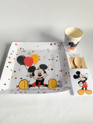 Disposable Tableware: Mickey Mouse Inspired