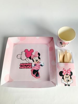 Disposable Tableware: Minnie Mouse Inspired