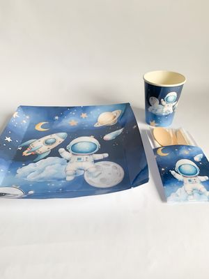 Disposable Tableware: Galaxy Gaze Inspired