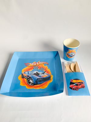 Disposable Tableware: Hotwheel Inspired