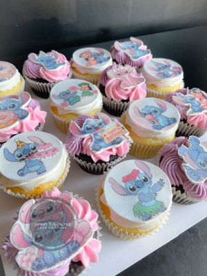 Lilo and Stitch Inspired cupcakes