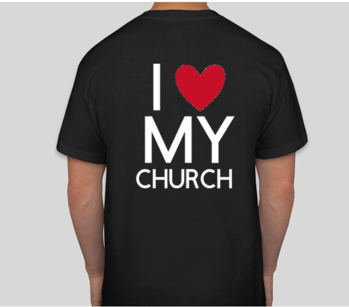 HG logo and I love my church