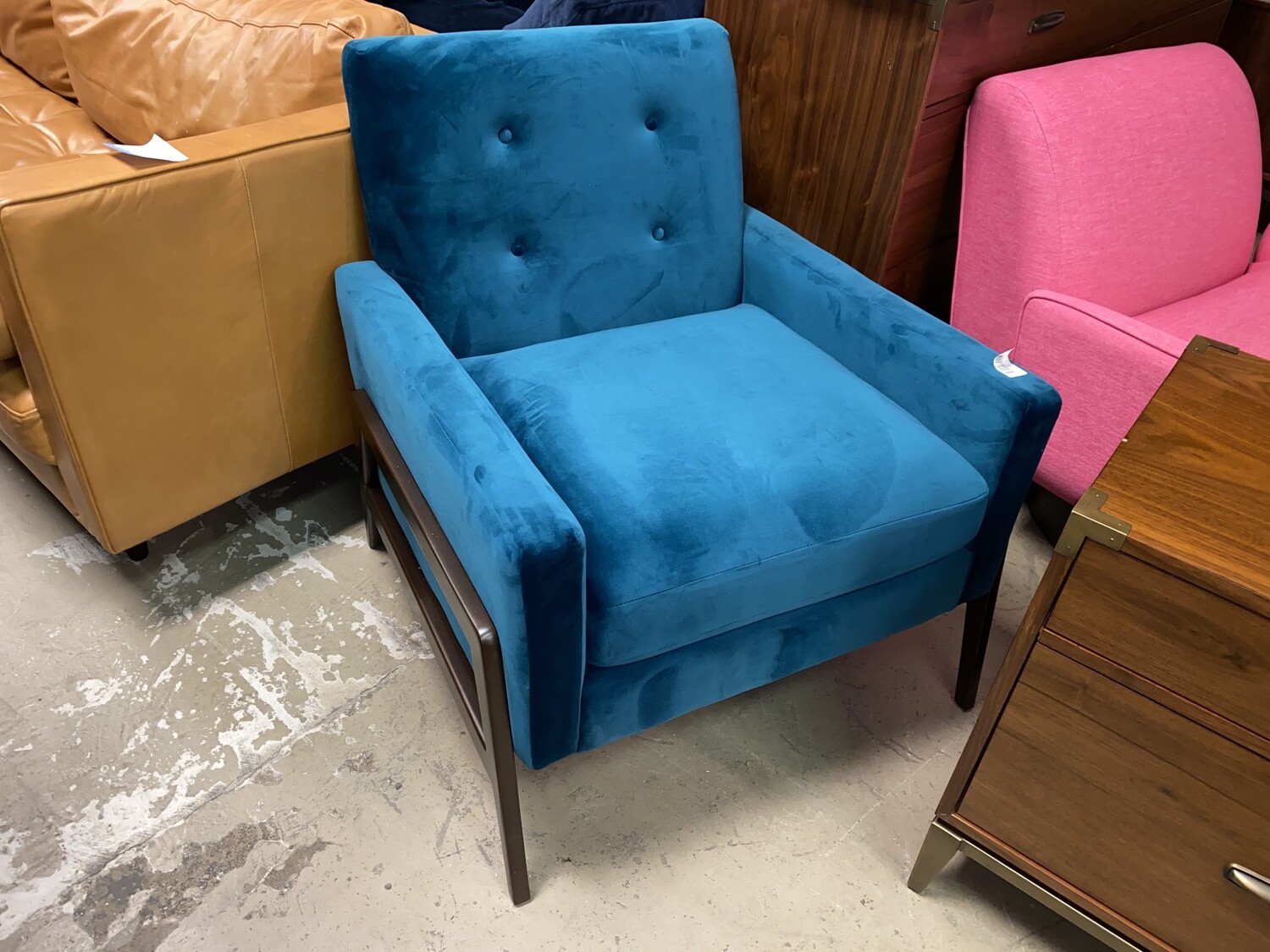 JB Clyde Chair (Royale Peacock) 1339