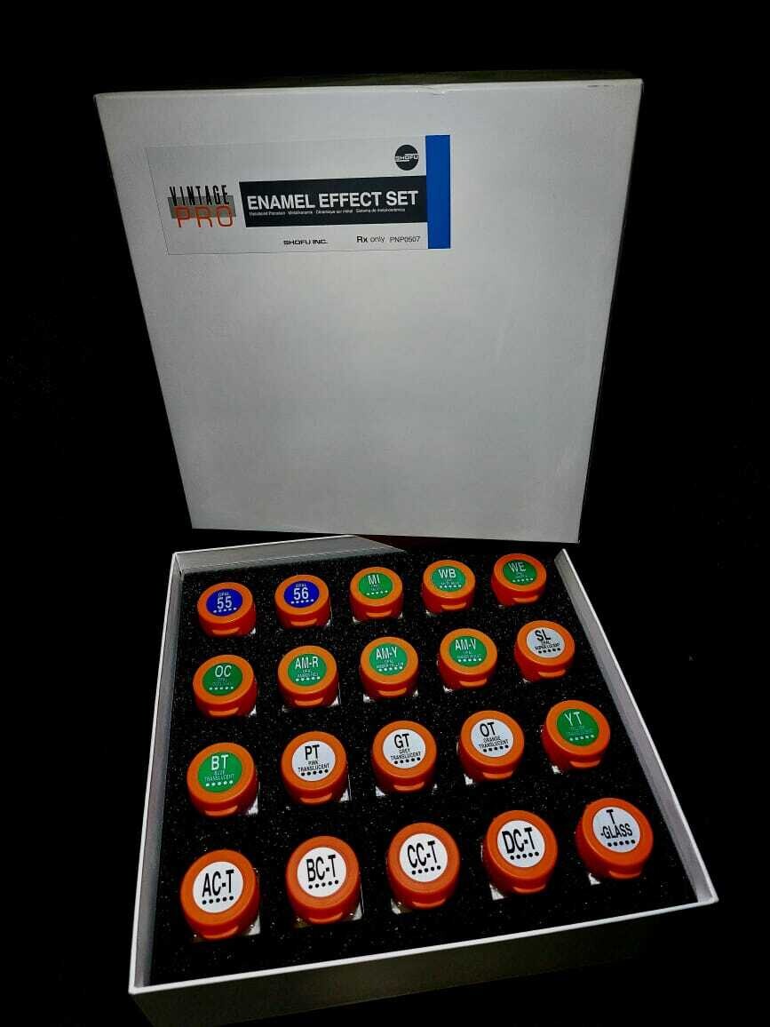 VINTAGE PRO ENAMEL EFECT SET