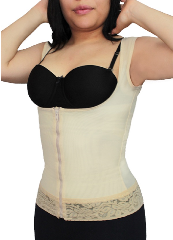 Camiseta Control Dama con Cierre o Broches