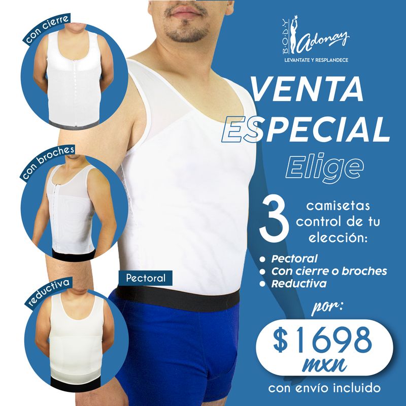 Promo Venta Especial Caballero Escoge tu Camiseta