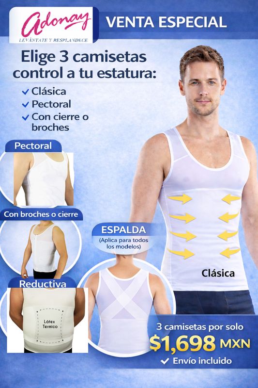 Promo Venta Especial Caballero Escoge tu Camiseta