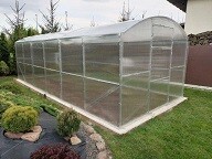 ​GEWÄCHSHAUS - TREIBHAUS - PFLANZENHAUS - LARA 2 - 6 mm PC - 10 JAHRE UV stabilisiert
