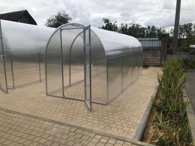 Top Gewächshaus AGROSFERA GNOM Breite 1,64 m – TOP Polycarbonat PALRAM 800 g/m²