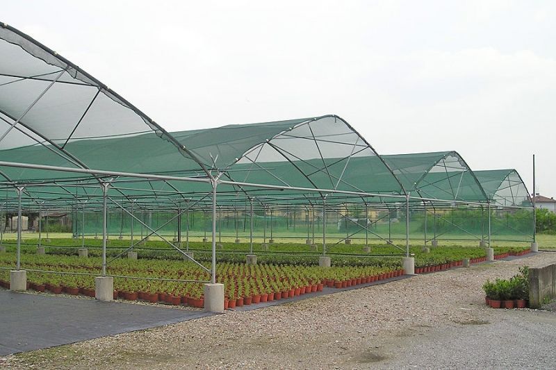 Beschattungsnetz pe 30 %, Breite 12,60 m