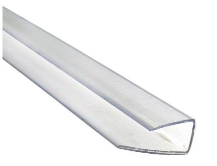 Abschlussprofil für Polycarbonatplatten PC-U 4-6 mm; LÄNGE 2,1 m