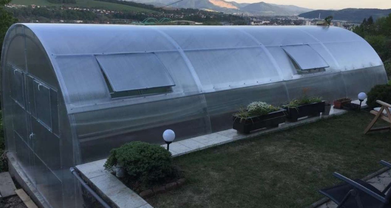 TOP Gewächshaus - Treibhaus GOLEM - TOP PREIS inkl. VERSAND - B 4m - L 4m + Polycarbonat 4, 6, 10 mm