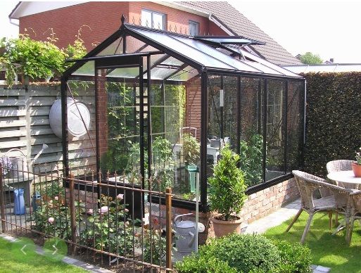 ACD R204 Blackline – Stilvolles Glasgewächshaus - 6,9 m²