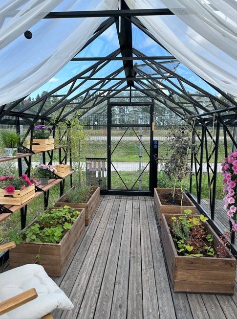  Glas - Gewächshaus EcoSlider  2,5 – 4 mm Sicherheitsglas, robust & langlebig  Glas - Gewächshaus EcoSlider  2,5 – 4 mm Sicherheitsglas, robust & langlebig