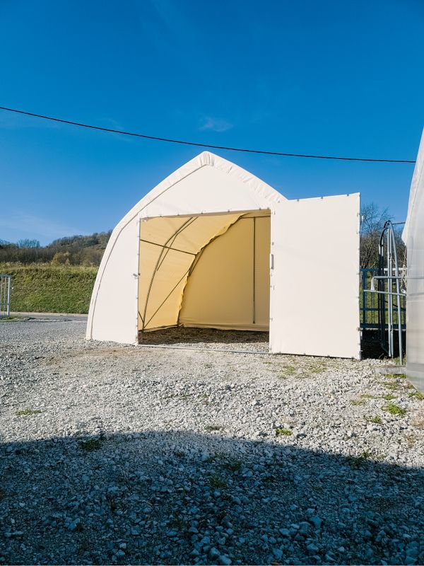 Garage | Lagerzelt | Halle | Folienhalle 4,6m EU-Qualität aus eigener Produktion