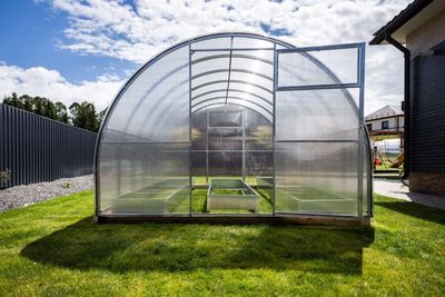 Gewächshaus – Dachform – Tunnel