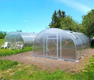 Gewächshaus – Dachform – Tunnel