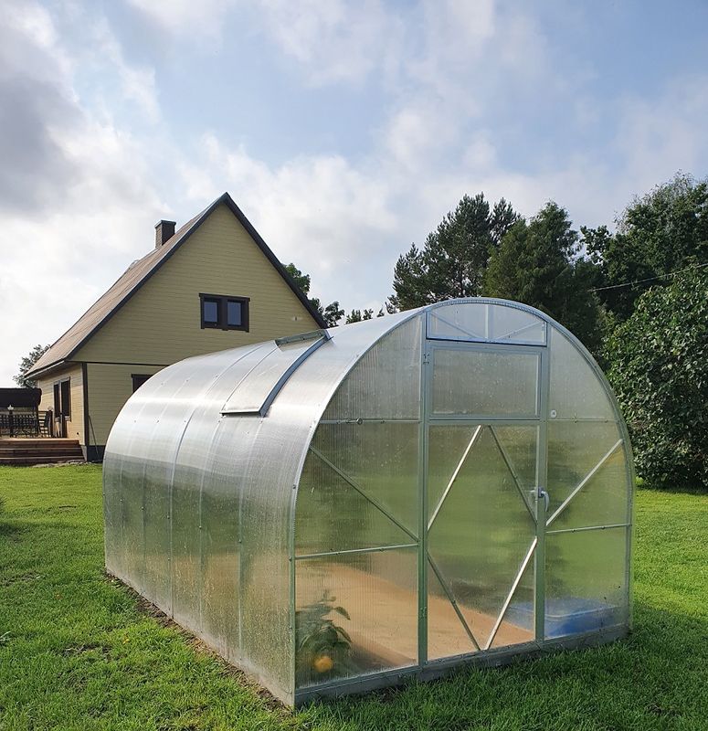 Gewächshaus EcoSlider | ES 2.5m | Vormontierte Serie | Das robuste, zuverlässige, stabile Gewächshaus