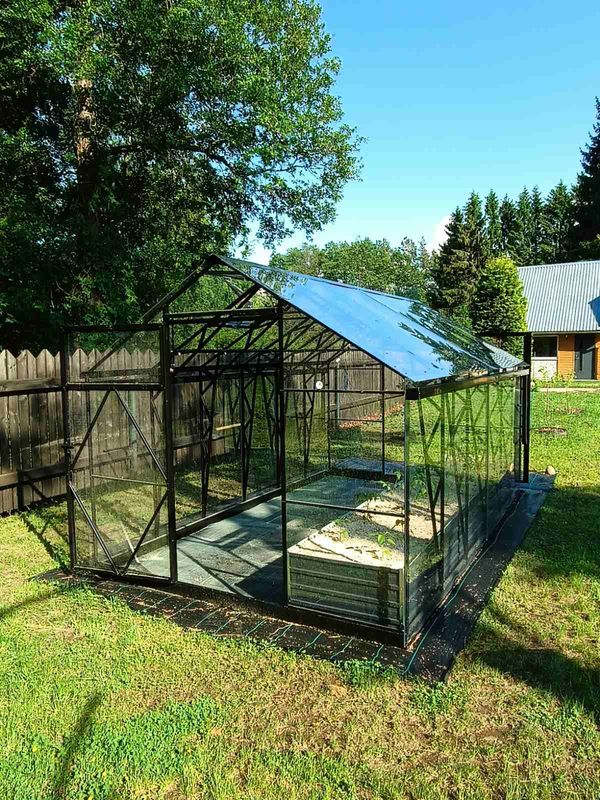 Gewächshaus EcoSlider 2,5– 4 mm Vollpolycarbonat (monolithisch) - Extrem robust &amp; langlebig