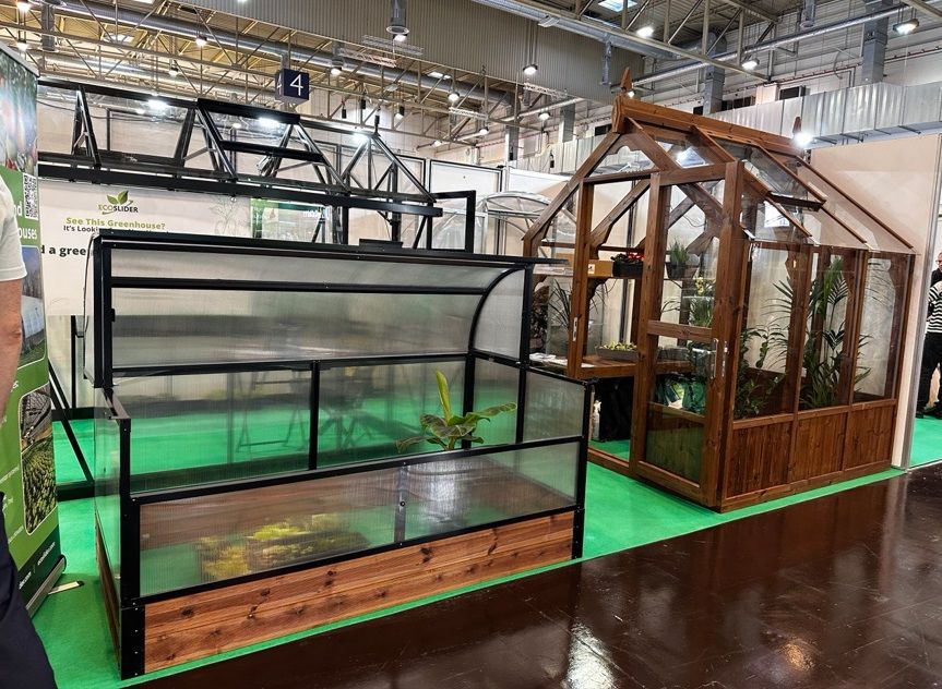 Mini-Gewächshaus EcoSlider MAXI - LUX kompakt, robust