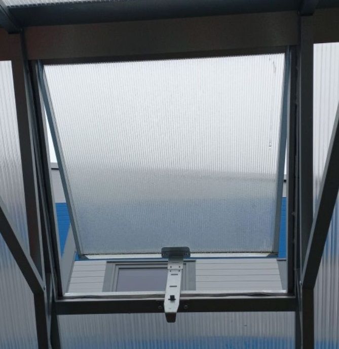 Ecosilder Extra Dachfenster für HAUS-Gewächshäuser