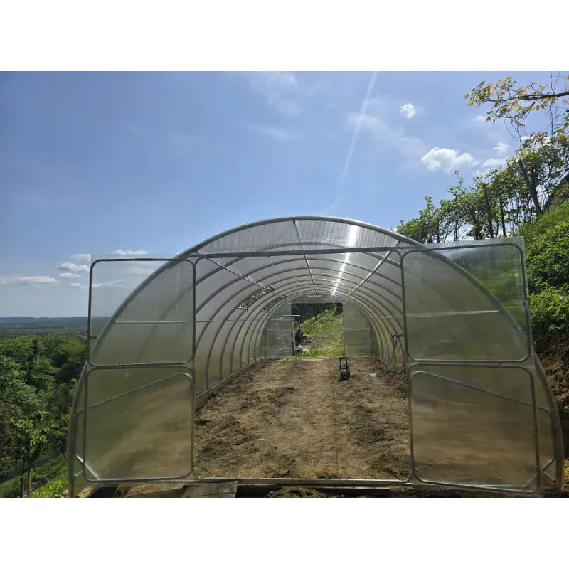 Gewächshaus TOP PROFI ZEUS B4m - H2,3m + GRATIS Dampfsperrband + U-profile + GRATIS VERSAND