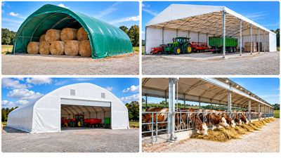 Lagerhallen &amp; Überdachungen für Landwirtschaft &amp; Gewerbe