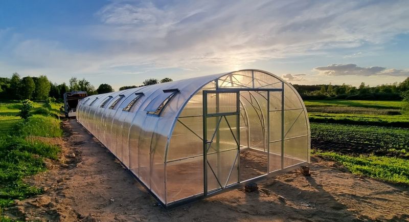Gewächshaus EcoSlider ES 4,0 m breit | Vormontierte Serie