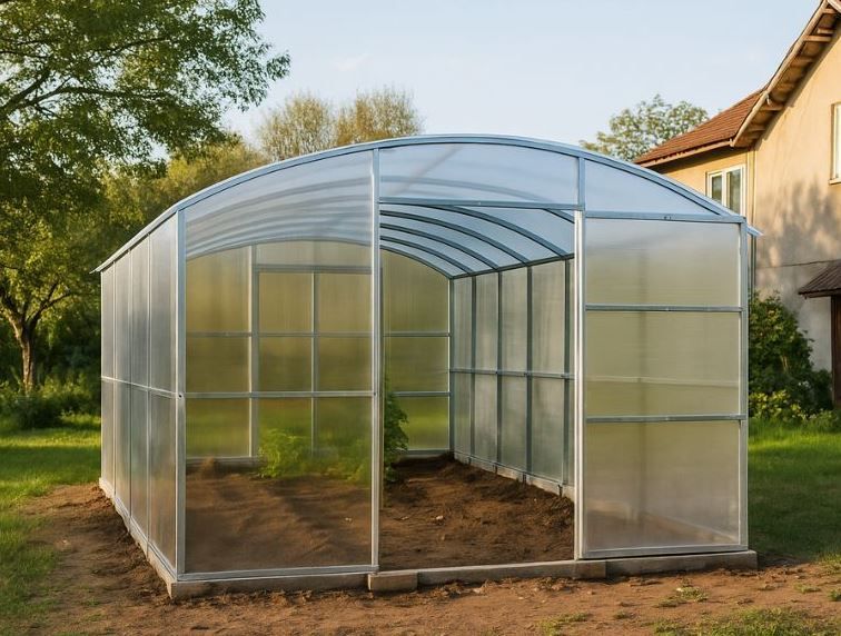 Gewächshaus GARDEN 3 m breit + 4/6 mm Polycarbonat + Lieferung